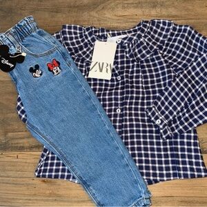 shirt and pants girls size 231